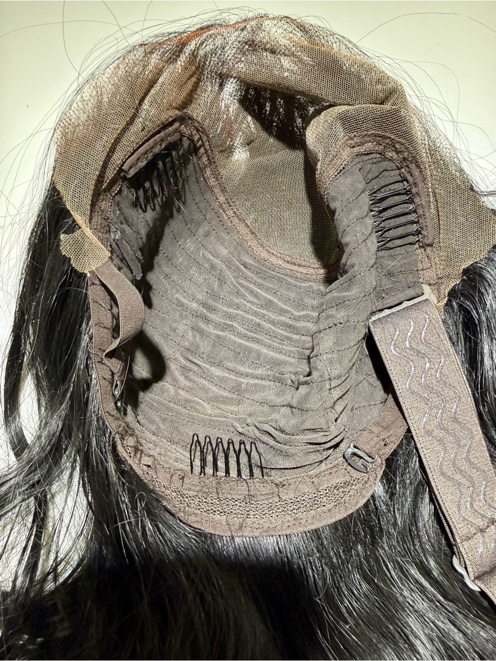 HAIR, 30” Long Layers, Lace Front, Jet Black - Picture 10 of 12